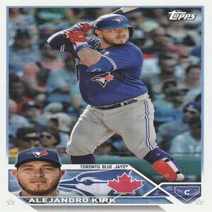 Alejandro Kirk - 2023 Topps Toronto Blue Jays Team Set Card - Card Number TOR-15